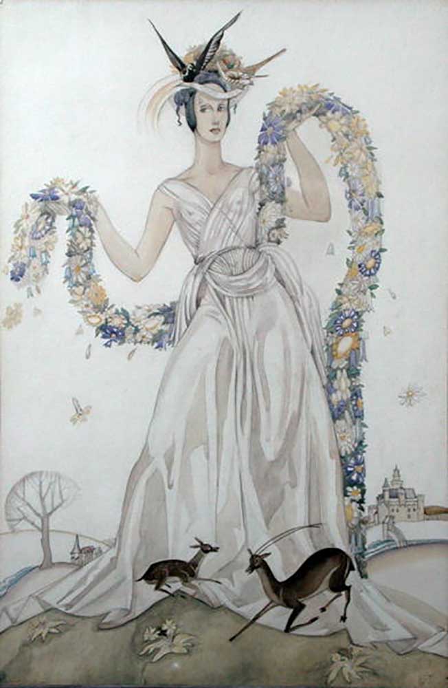 Frühling 1925 von Averil Mary Burleigh