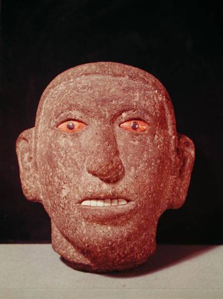 Head of a man von Aztec