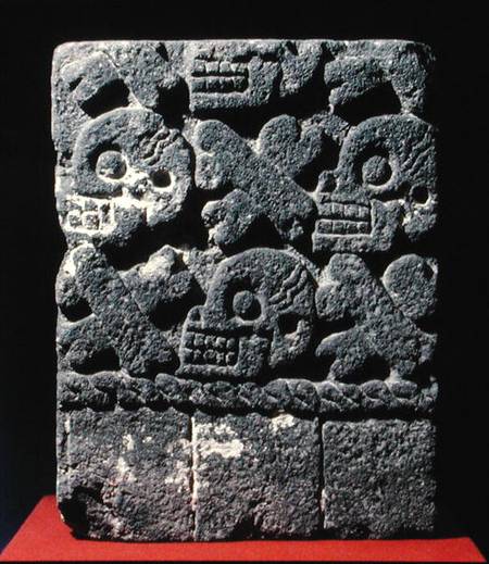 Tzompantli von Aztec