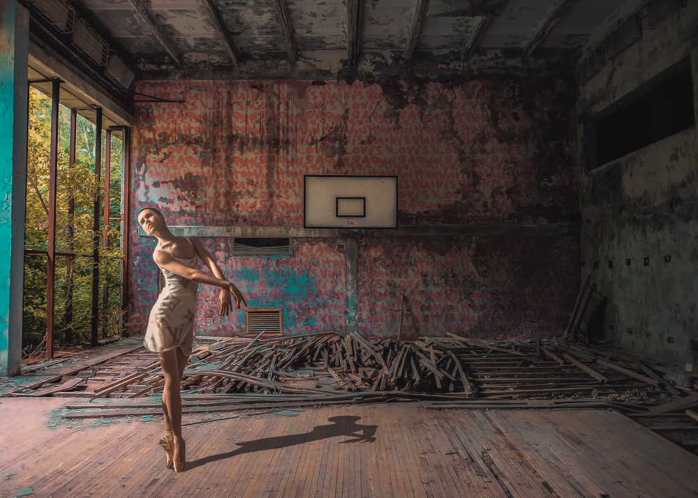 Verlassenes Ballett Digitale Malerei 2 von Baard Martinussen