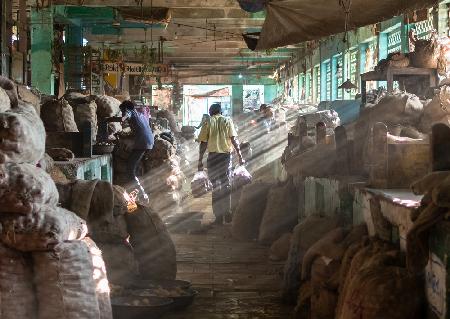 Gemüsemarkt,Bhavnagar