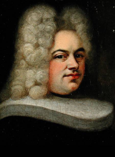 Portrait of the Councillor and Poet Barthold Hinrich Brockes (1680-1747) von Balthasar Denner