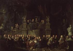 Reception for Burgomaster Jan Baptist del Campo in the Guild Room 1711