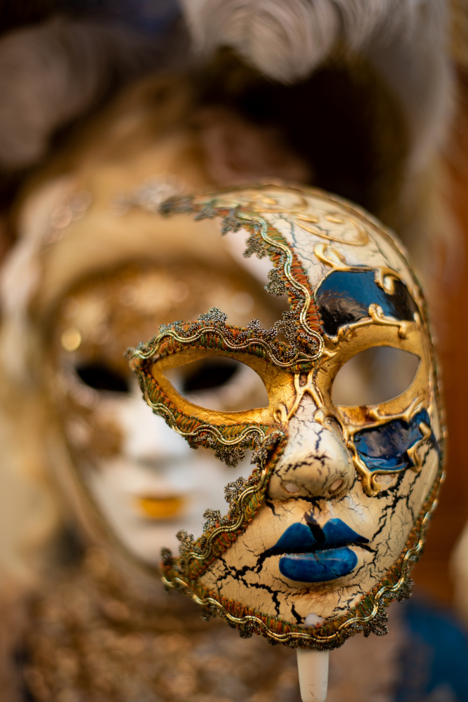 „Hinter den Augen von Venedig“-Maske von Barak Shacked