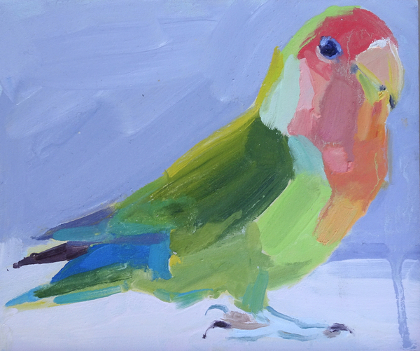 Lovebird von Barbara Hoogeweegen