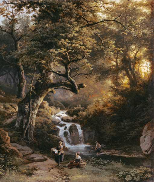 The Wooded Stream (fishing)