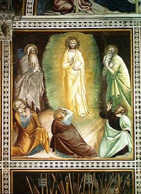 Transfiguration of Christ, from a series of Scenes of the New Testament