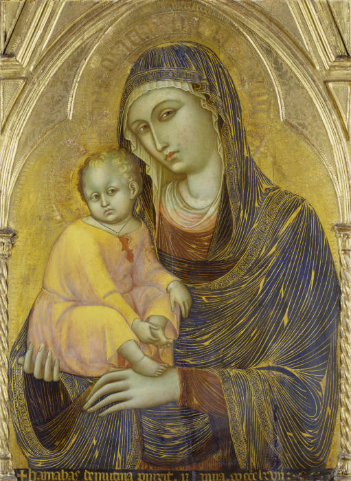 Madonna mit Kind von Barnaba da Modena