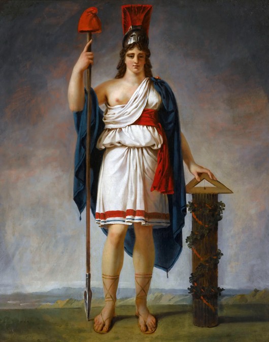 Allegorische Figur der Französischen Republik von Baron Antoine Jean Gros