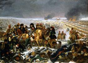 Napoleon auf dem Schlachtfeld von Preußisch Eylau 1807
