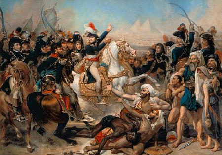 Bonaparte in der Schlacht bei den Pyramiden am 21. Juli 1798 1810