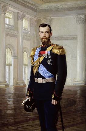 Portrait of Emperor Nicholas II