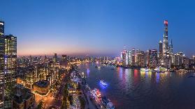 The Blue Hour in Shanghai