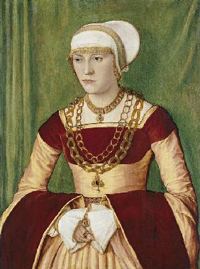 Porträt von Ursula Rudolph 1528