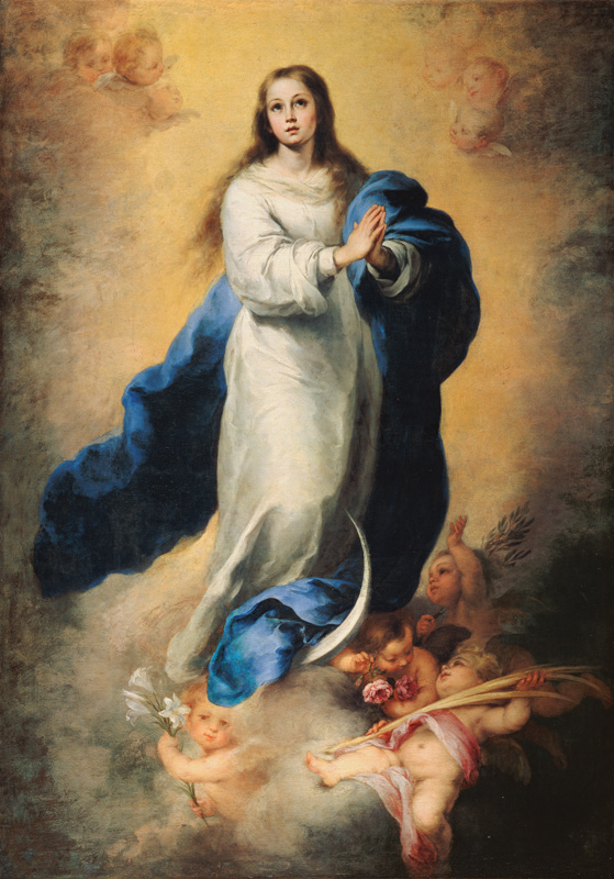 Immaculata vom Escorial von Bartolomé Esteban Perez Murillo