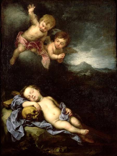 Christ Child with Angels von Bartolomé Esteban Perez Murillo