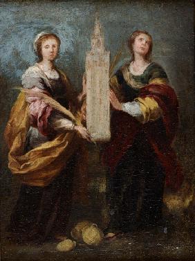 Die Heiligen Justina und Rufina