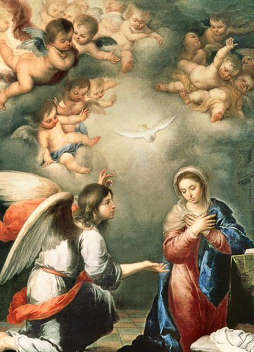 The Annunciation von Bartolomé Esteban Perez Murillo