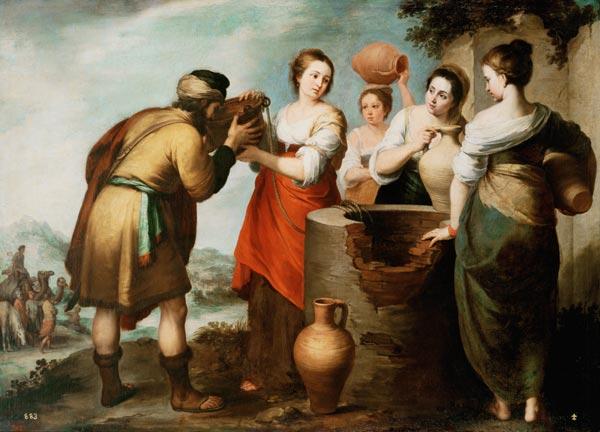 Rebecca and Eliezer at the Well c.1665