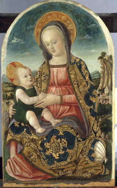 Vivarini-Schule, Maria mit Kind von Bartolomeo Vivarini