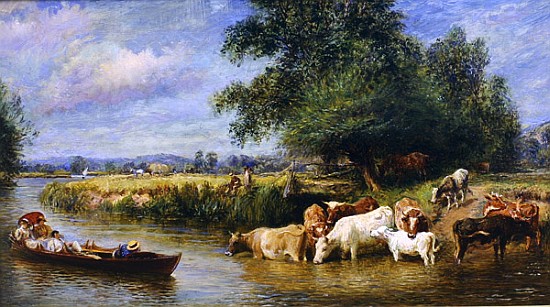 A Midsummer''s Day on the Thames von Basil Bradley
