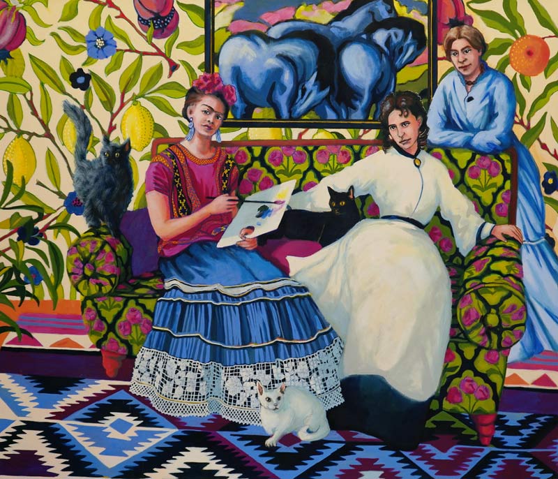 Frida Kahlo, Berthe Morisot und Paula Modersohn-Becker von Beate Blankenhorn