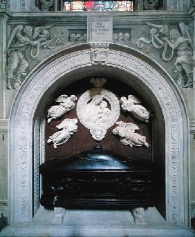 Tomb of Filippo Strozzi (1428-91) in the Strozzi Chapel 1491-95