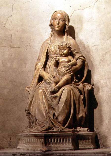 The Madonna of the Olives, detail of a tabernacle von Benedetto da Maiano and Giuliano da Maiano