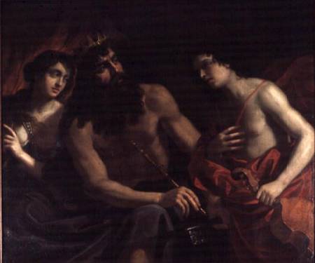 Pluto, Orpheus and Eurydice von Benedetto the Elder Gennari