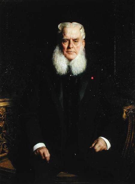 Portrait of Alfred Chauchard (1821-1909) von Benjamin Constant