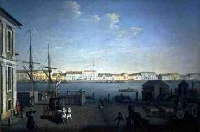 English Shore Street in St Petersburg 1790s