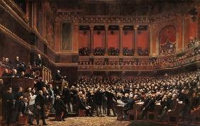 Louis Adolphe Thiers (1797-1877) Acclaimed by the Deputies During a Meeting, 16th June 1877 c.1878