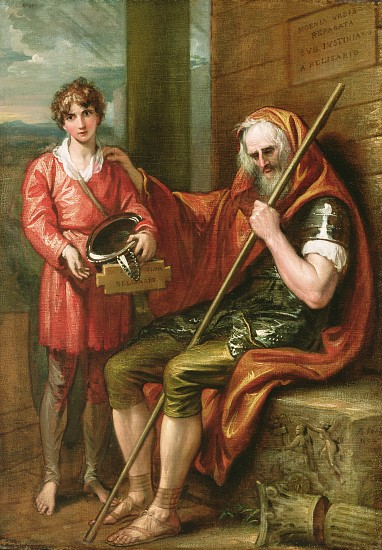 Belisarius and the Boy von Benjamin West