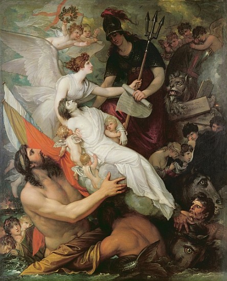 The Immortality of Nelson von Benjamin West