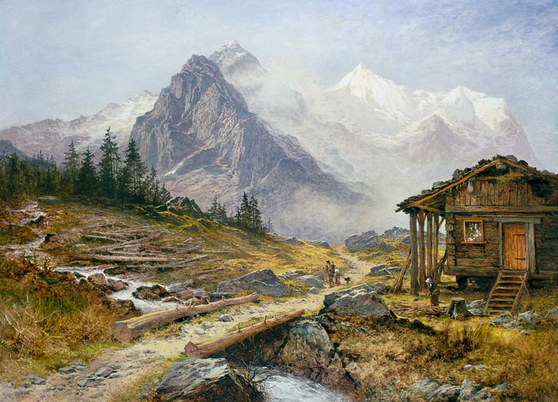 View from Zugspitze from Garmisch-Partenkirchen von Benjamin Williams Leader