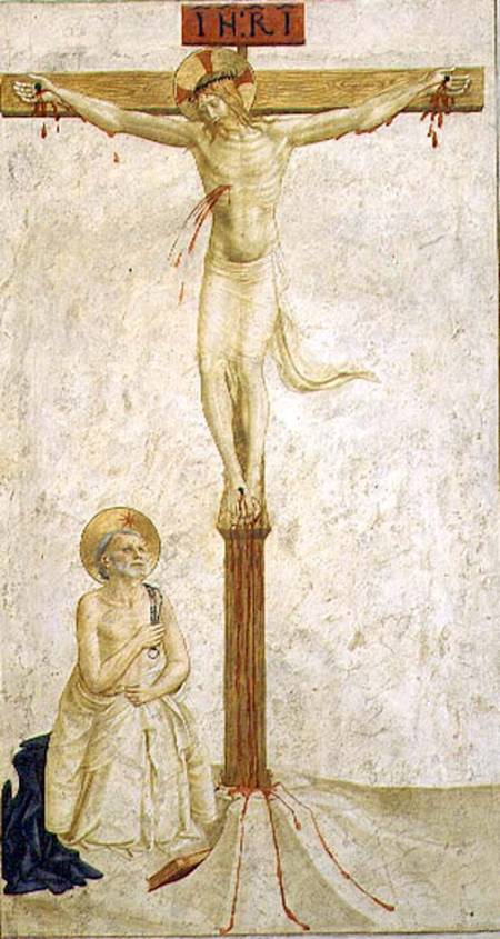 Crucifixion with St. Dominic von Benozzo Gozzoli