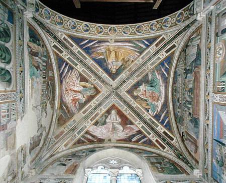 Episodes from the Life of St. Augustine, from the choir ceiling von Benozzo Gozzoli
