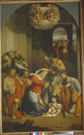 Die Anbetung des Christuskindes 1507