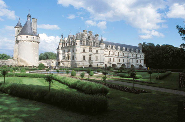 Chenonceau, Garten und Schloss von Bernard  Saint-Genès
