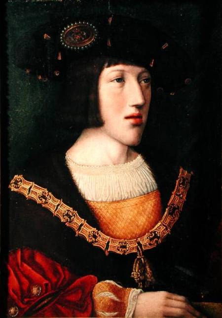 Portrait of Charles V (1500-58), at the age of about sixteen von Bernard van Orley