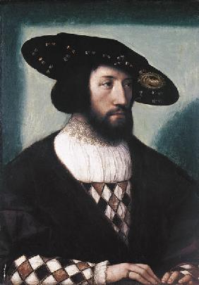 Portrait of Kristian II (1481-1559) 16th