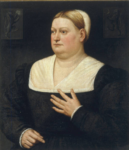 B.Licinio, Bildnis einer Frau von Bernardino Licinio