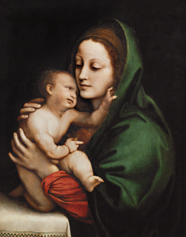Madonna and child, c.1510 von Bernardino Luini