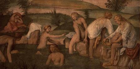 Bath of Psyche von Bernardino Luini