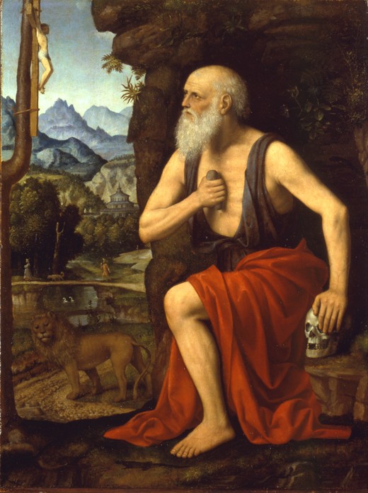 Der heilige Hieronymus von Bernardino Luini