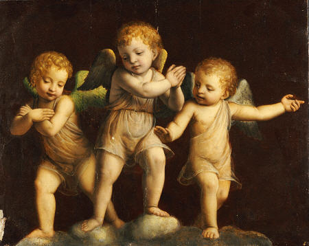 Three Cherubs von Bernardino Luini