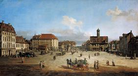 Dresden, Neustaedter Markt 1750