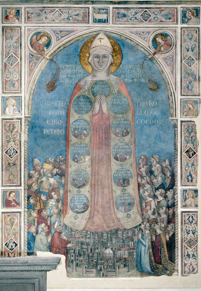 Madonna della Misericordia (Madonna der Barmherzigkeit) von Bernardo Daddi