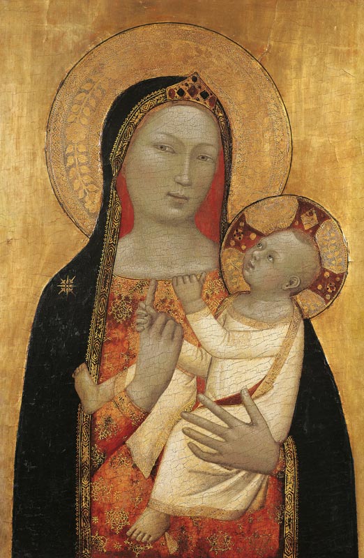 Madonna mit dem Kind von Bernardo Daddi
