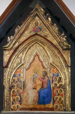 The Coronation of the Virgin (tempera on panel) 01st-